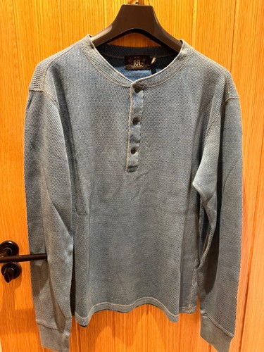 Rrl men waffle henley - men’s,