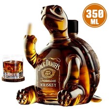 Turtle Whiskey Bottle 2025 Unique Animal Glass Whiskey Bottle Decanter Good Gift