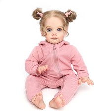 Realistic Baby Doll With Accessories 22-Inch Handmade Reborn Dolls