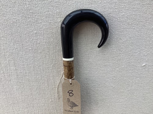 Buffalo horn shepherds crook - buffalo,
