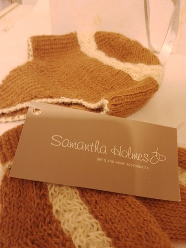 Alpaca hat and booties - , for