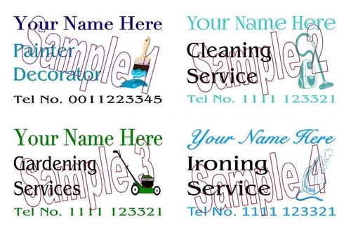 Business cards cleaner ironing - business,