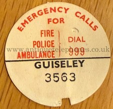 Genuine GPO telephone dial