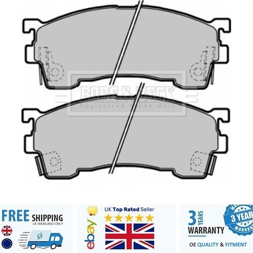 Brake pad set - pad, bbp1750