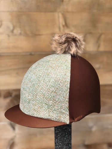 Horse riding hat - horse, silk