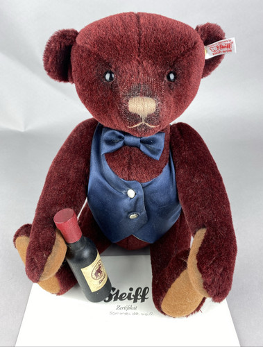 Steiff teddy bear sommelier - teddy,