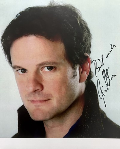 Colin firth hand signed 10x8 - hand,
