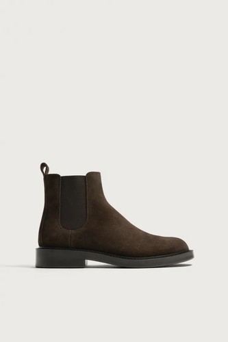 Zara new leather chelsea - zara, boots