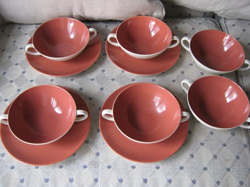 Poole twintone red indian - twintone, &