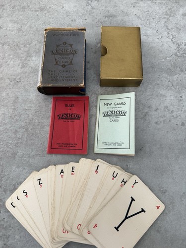 Vintage waddingtons lexicon - vintage,