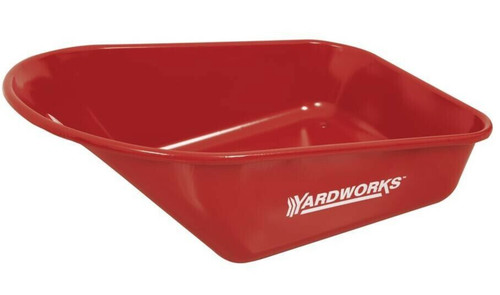 Red garden wheelbarrow steel - garden,