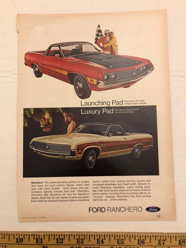 Vintage 1969 ford ranchero - 1969,
