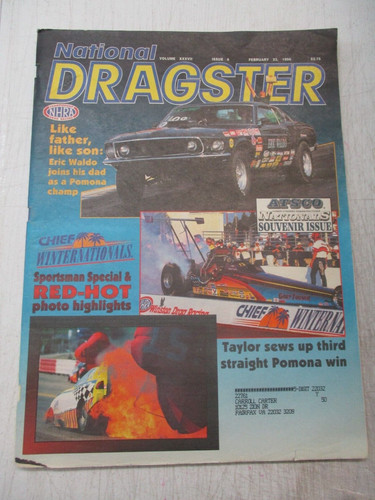 National dragster magazine - dragster,