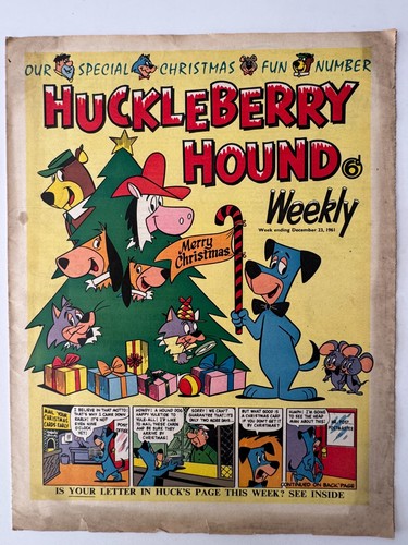Huckleberry hound weekly comic - hound,