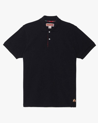 Baracuta tartan placket polo - tartan,