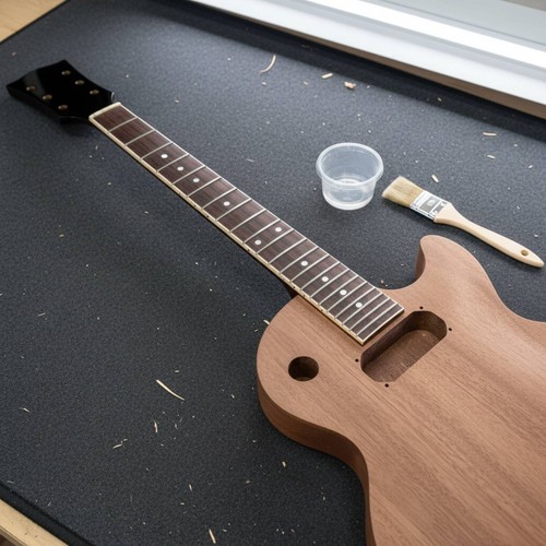 Les paul neck - les, gloss