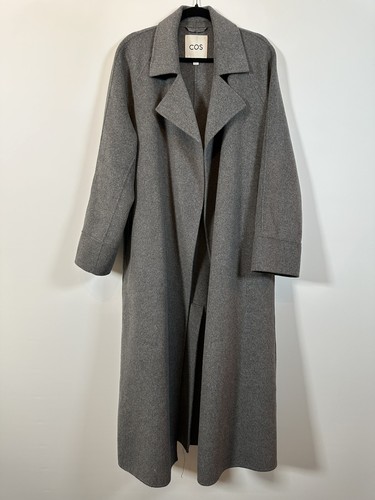 Cos grey wool blend - long, coat