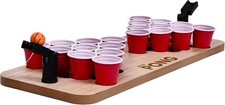 Mini beer pong table game - table, set