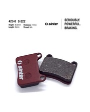 Sinter kart brake pads S-222
