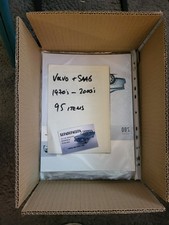 Large Lot / Bundle Of Saab & Volvo Car Brochures 1970s to 2000s 