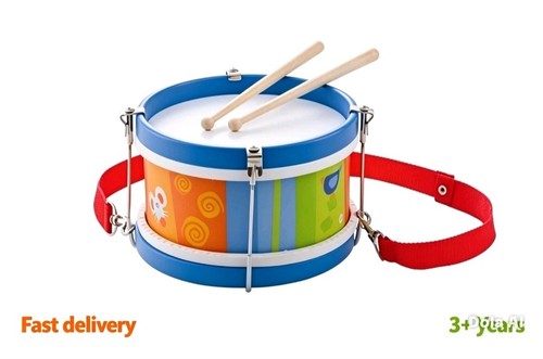 Kids toy drum set - set, sticks