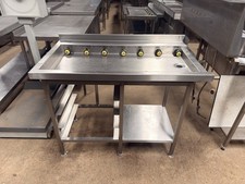 Commercial Roller Exit Dishwasher Table (120cm) | Read Descrip For Delivery V728