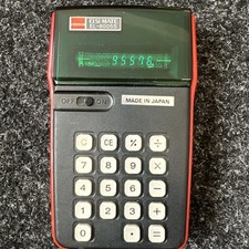 RARE Vintage Sharp ELSI MATE EL-8005S Calculator - Working