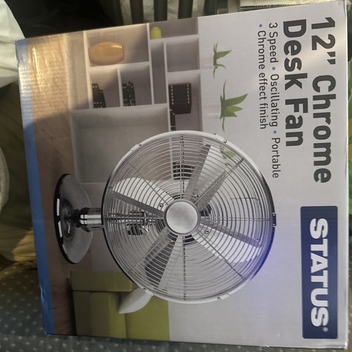 Status desk fan - fan, electric