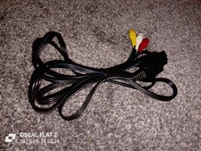 OFFICIAL NINTENDO / Super / N64 / 64 / SNES / Gamecube AV Cable TV Lead GENUINE