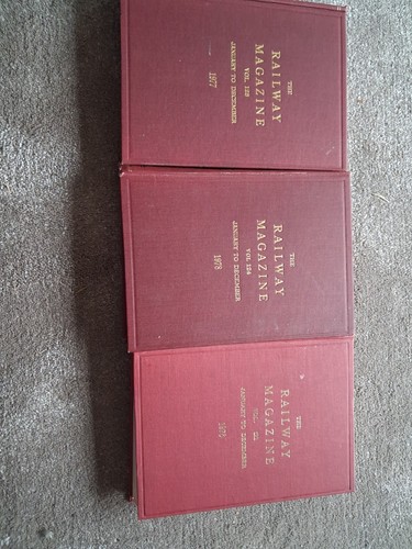Three bound annual volumes - bound,