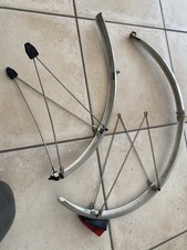 SKS 700c Silver Chromo Plastic 35mm Mudguards Set