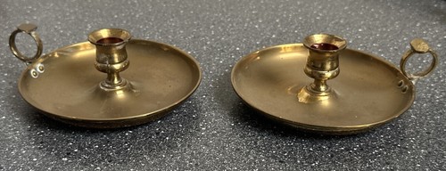 Vintage brass wee - 2x,