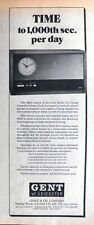 1974 Advert GENT 'C17' Crystal