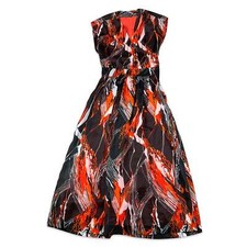 Vintage 70s Black & Orange