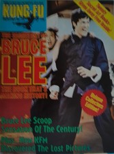 KUNG-FU MONTHLY No. 28 Vintage 1970's UK Poster-Mag Featuring BRUCE LEE (MINT)