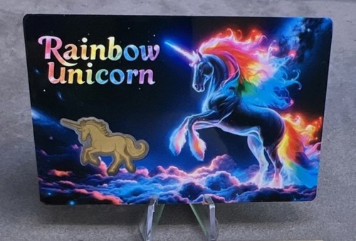 24ct gold 1000 unicorn - gold, 1/1000