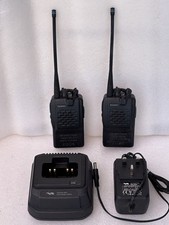 Yaesu UHF Vx400u Pair 8ch,s Prog,d. New Antennae And New Batteries.