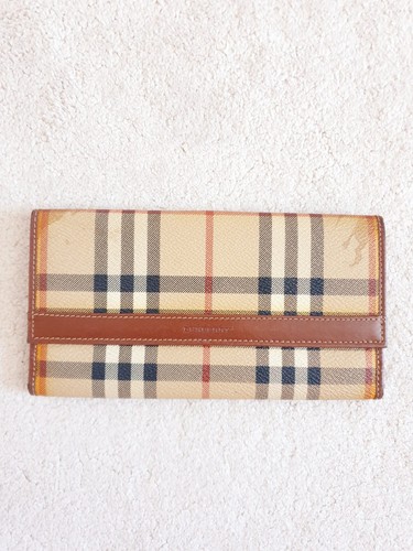 Burberry vintage leather brown - vintage,