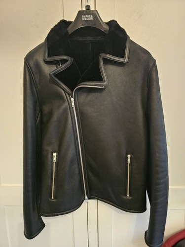 Reiss shearling sanders black - shearling,