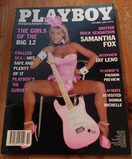 Playboy Magazine October 1996
