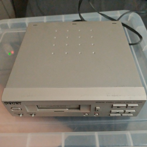 Sony tx333 stereo cassette - sony, tc-tx333