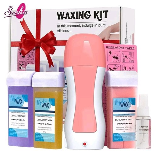 Hair removal wax kit roller - hair,
