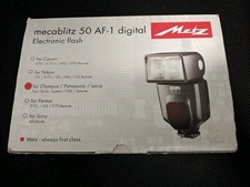 Metz Mecablitz 50 AF-1 Digital Shoe Mount Flash For Olympus/Panasonic/Leica