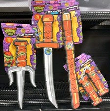 Teenage Mutant Ninja Turtles Foam weapons:Katana,Sai,Bo Staff&Nunchaku Christmas