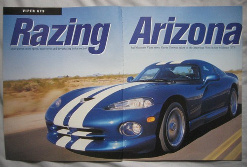 1996 dodge viper gts - dodge, original