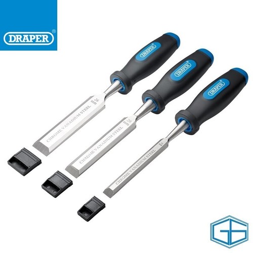 Draper wood chisel set with - draper,