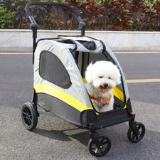 Foldable Medium Dog Stroller 4
