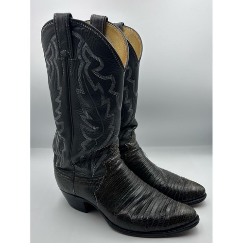 Justin boots black western - justin,