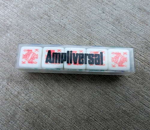 Vintage poker dice set - set, with