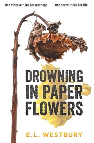 Drowning paper flowers - paper,